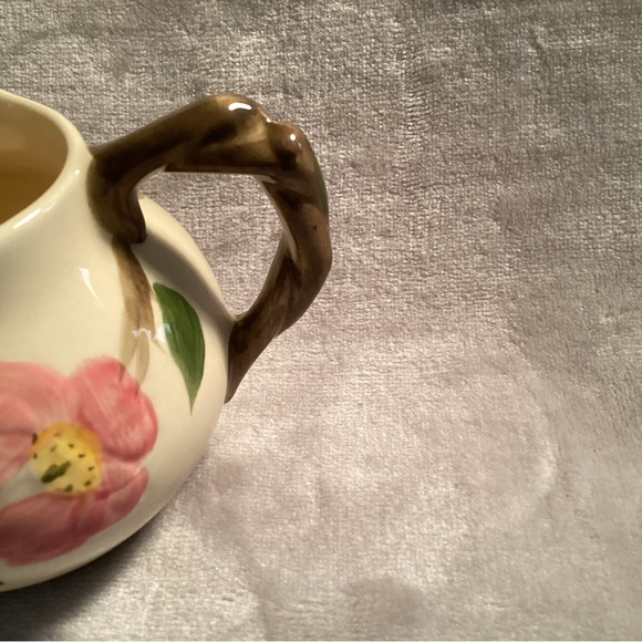 Vintage Franciscan Earthenware Sugar & Creamer. Antique - Picture 12 of 14